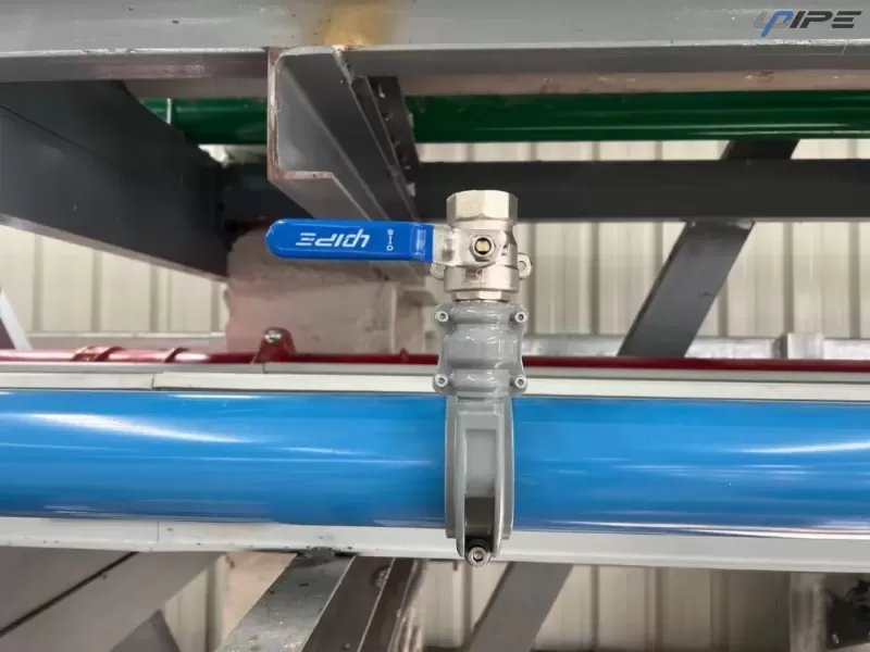 青色アルミ圧縮空気パイプ 青色アルミ圧縮空気パイプ