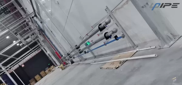 アルミニウム合金パイプラインの設置 アルミニウム合金パイプラインの設置