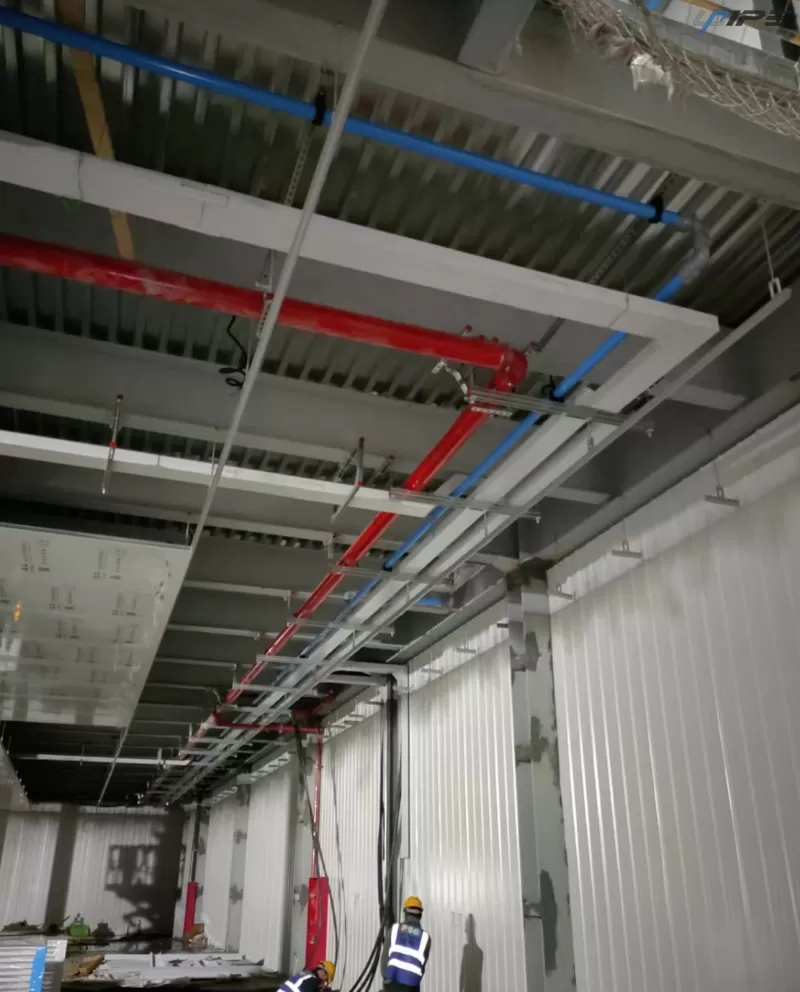 エアコンプレッサーパイプラインの設置 エアコンプレッサーパイプラインの設置